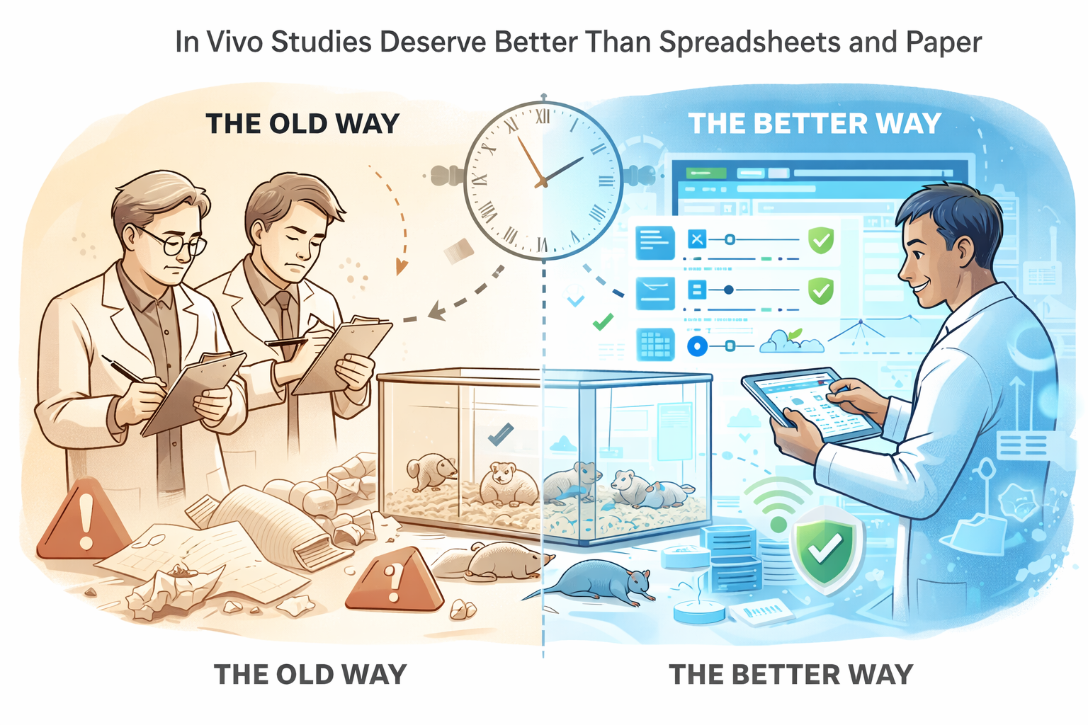 In Vivo Studies Deserve Better Than Spreadsheets and Paper